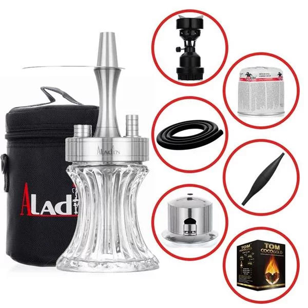 Aladin 2 Go - Vacation Mode Set - Stainless Steel Clear